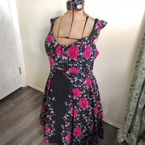 Beautiful and Sexy City Chic Salsa Dress